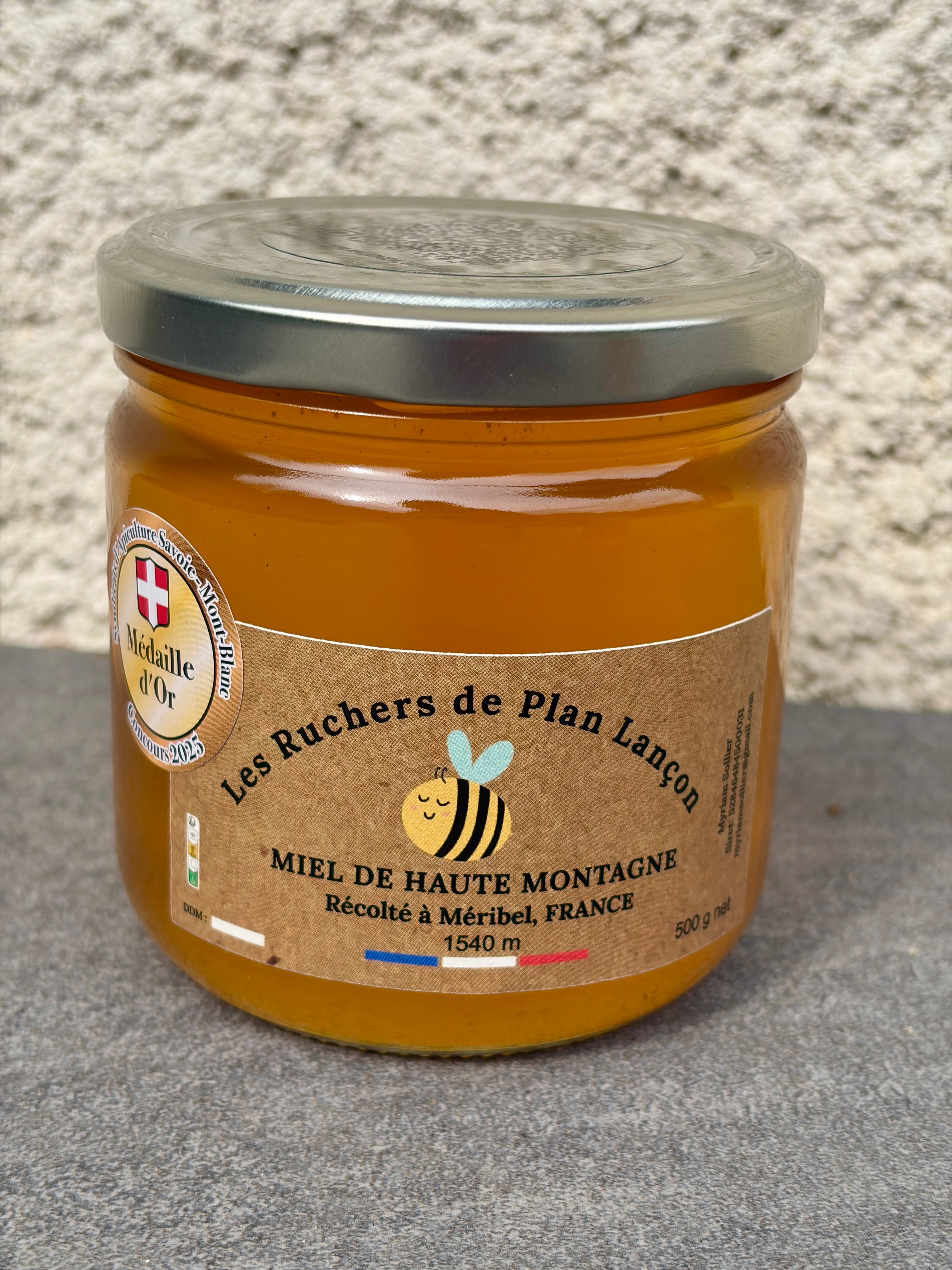 Miel de Haute Montagne 500 gr